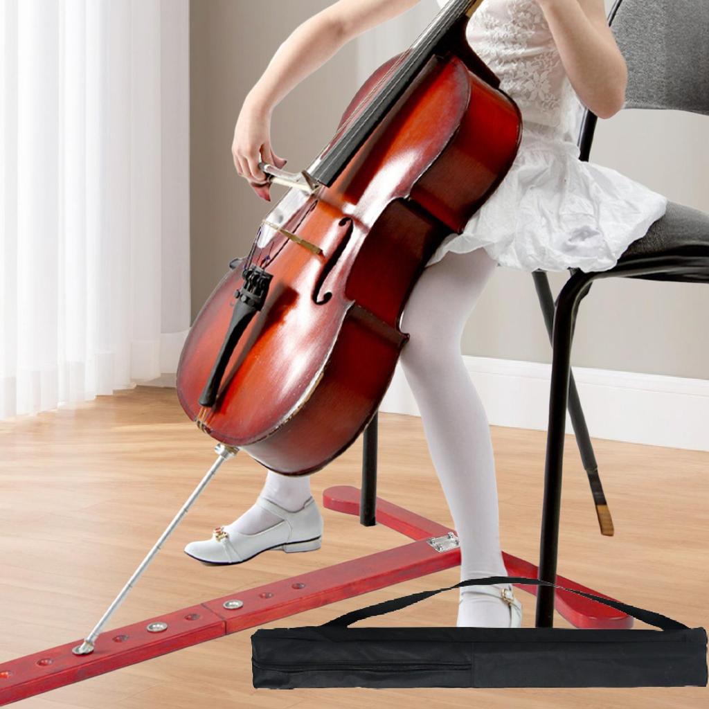 Wood Cello Endpin Anchor Stopper Non-Slip Lightweight Rest Holder Stand Musical Instrument Accessory For Stage Player Beginner