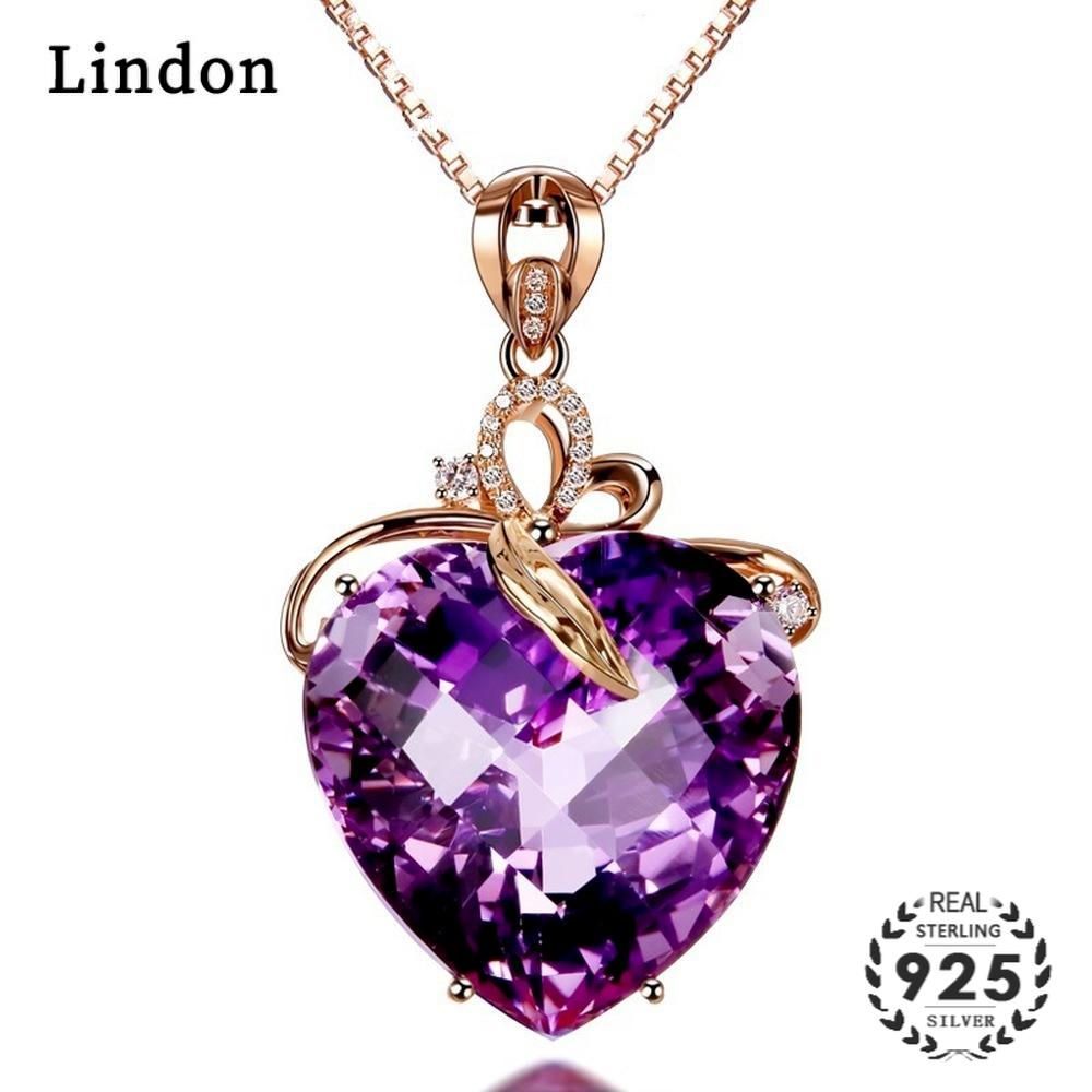 Женское ожерелье Lindon, кулон из медного сплава, циркон, модный подарок