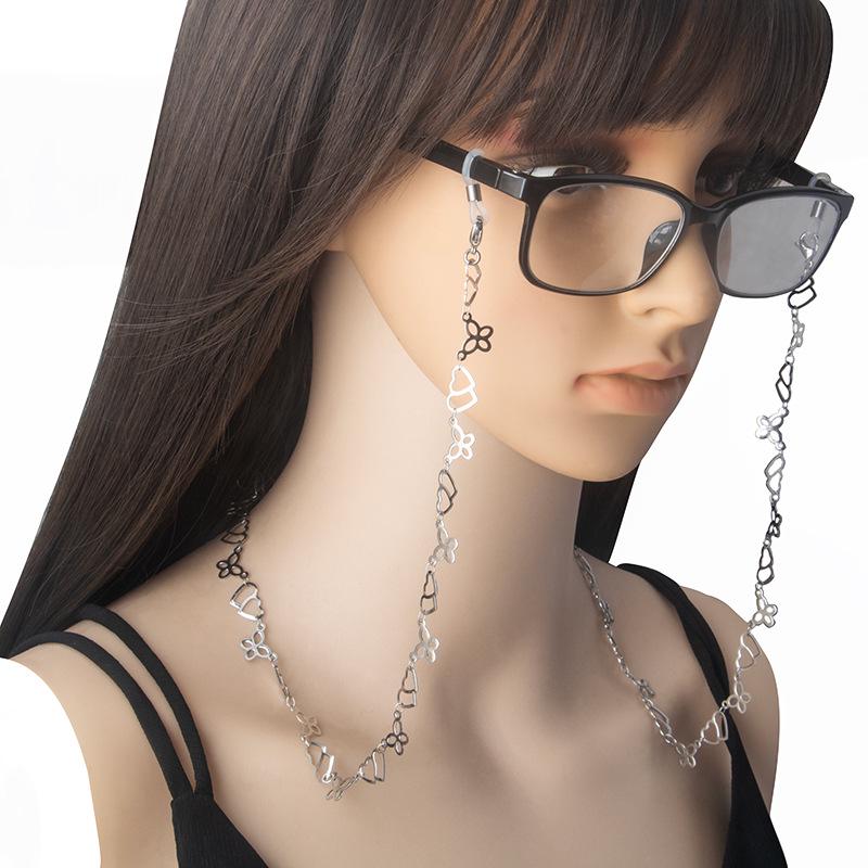 Stainless Steel Fashion Lanyard: Anti-slip Sunglasses Chain for Men and Women