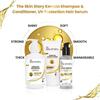 The Skin Story Keratin Shampoo Conditioner UV Protection Hair Serum combo kit pack | Восстанавливает, питает и укрощает вьющиеся волосы | Для всех типов волос