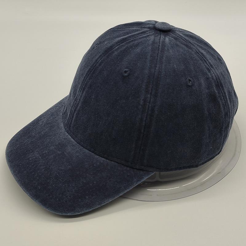 Vintage Distressed American 6-Panel Baseball Cap-Adjustable for Outdoor Streetwear