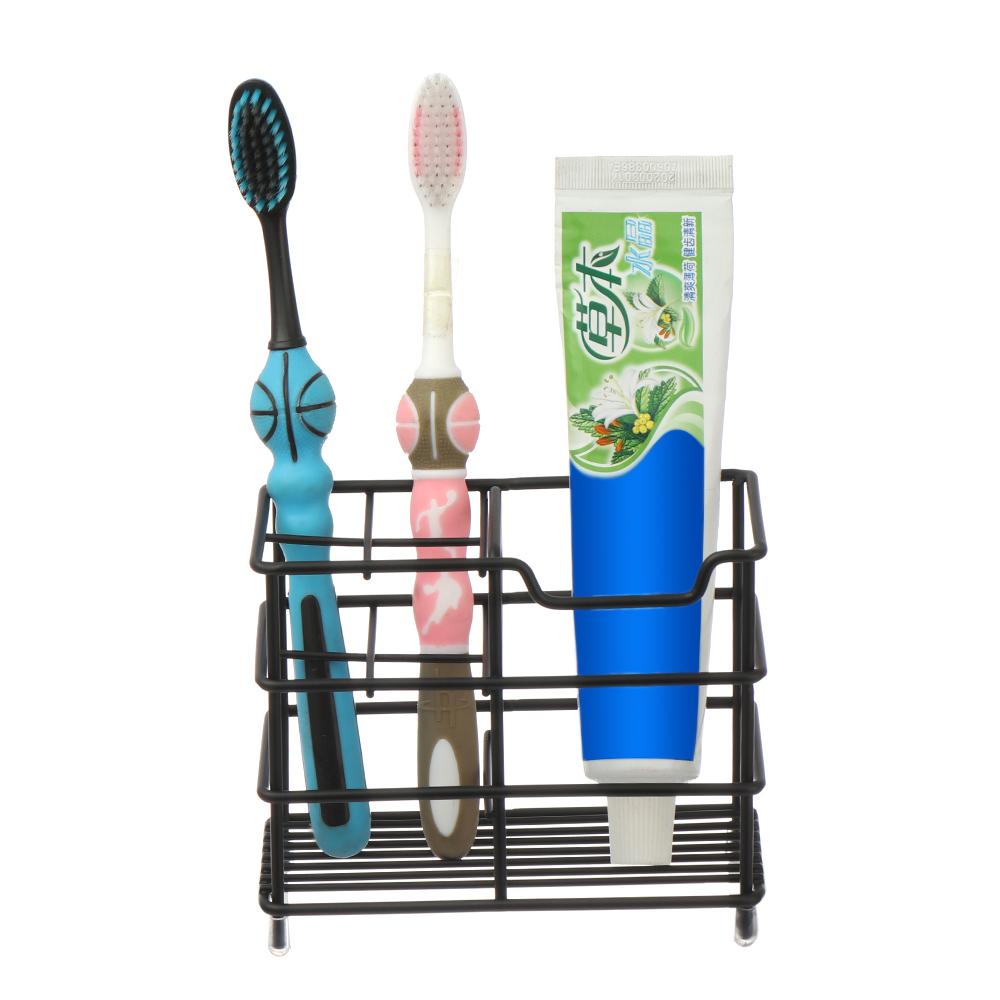 Stainless Steel Rustproof Vanity Countertops Toothbrush Holder Kitchen Organizer Stand Storage Rack