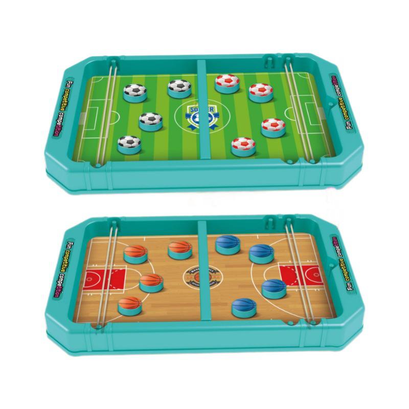 Настольная игра 6-в-1 для международной торговли: Катапульта Шахматы, Футбол, Битва для двоих, Игрушка для родителей и детей