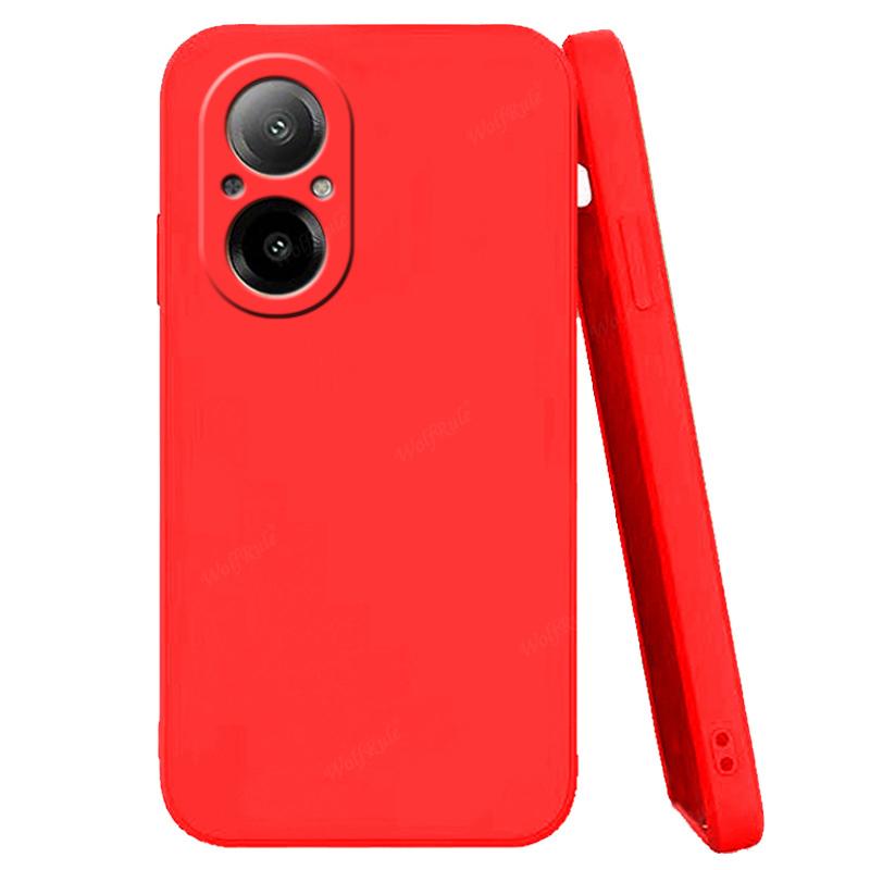 Для Realme C67 чехол OPPO Realme C67 Capas объектив защитный жидкий силиконовый телефон бампер задняя крышка TPU мягкие Fundas Realme C67 4G