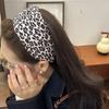 Корейская леопардовая повязка для волос, темпераментная женская повязка для волос, ретро широкая повязка на голову, для дам/девушек