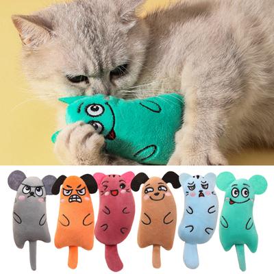 Кошачья мята, игрушка для домашнего животного, укус мыши, милое выражение лица, легкие подарки для вечеринки, писклявая собака