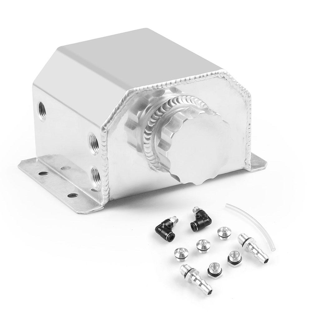 Универсальный алюминиевый масляный бак из алюминиевого сплава двигателя 1 л.