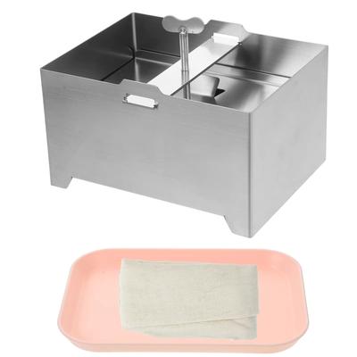 Пресс-форма для панира Ручной работы Приспособление для приготовления сыра Кухонный инструмент для легкого удаления воды при приготовлении тофу и панира