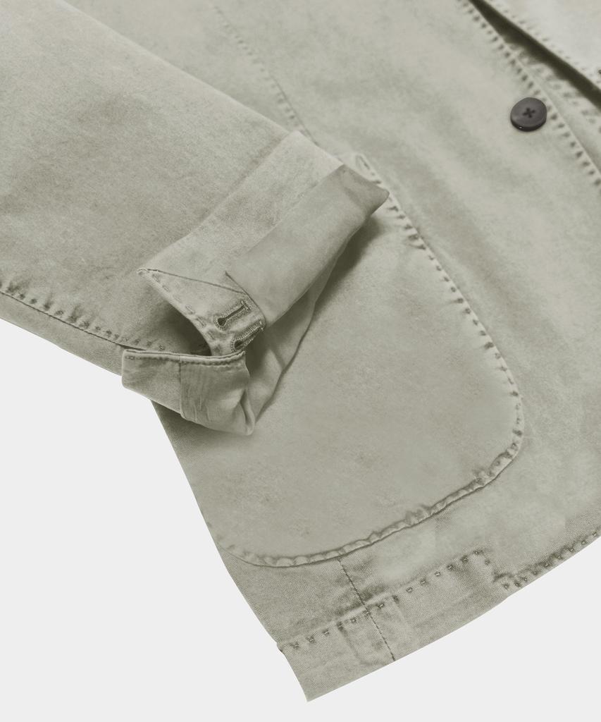 Birbante Natural Garment-Dyed Stretch Jacket - Sand