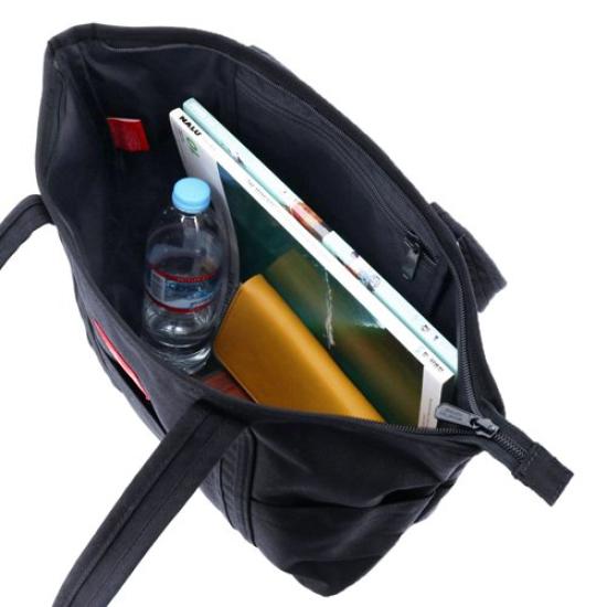 Genuine Tote Bag Tompkins Tote Bag Black [Manhattan Portage] [Official] (M)