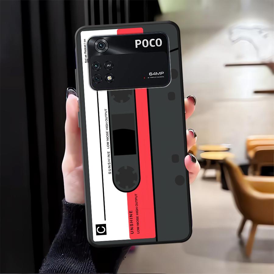 Модный чехол-кассета для Xiaomi Poco F8 M3 M4 M7 Pro C71 C75 F3 X3 X4 X5 X7 Pro M5 C61 C50 F1 Чехол для телефона Funda