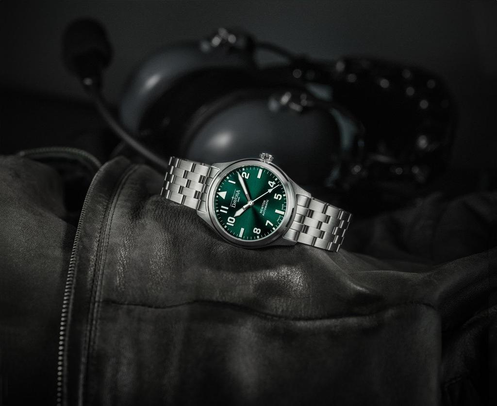 Davosa IWAWP Newton Pilot Автоматические часы с индикатором запаса хода Серебристые, 161.530.70, Мужские,