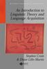 Книга An Introduction To Linguistic Theory and Language Acquisition