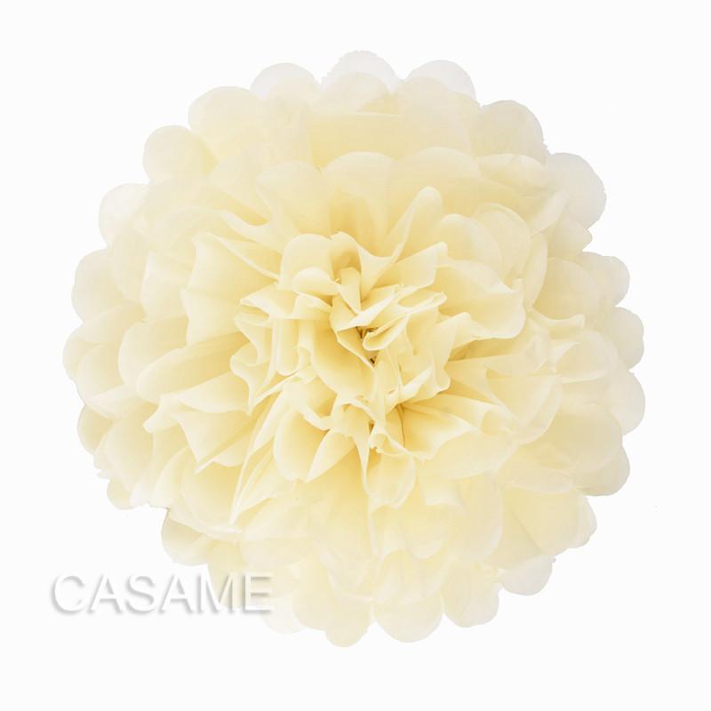 wedding Decoration Tissue Paper Flowers DIY Paper Pom Poms Balls Lanterns Party Decor Craft Wedding Supplies