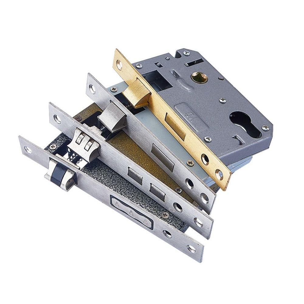 Silent Door Lock Cylinder Security Mechanical Lock New Door Lock Body  Door