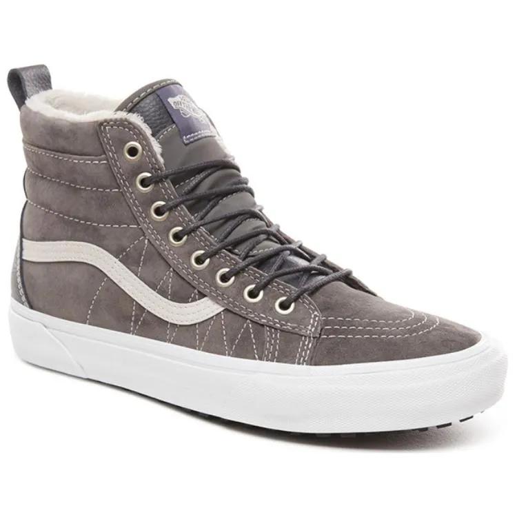 Vans Sk8-Hi MTE 'Олово' (унисекс) Оловянный / Асфальтовый Скейт-обувь VN0A33TXUQB