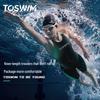 Слитный тренировочный купальник для девочек TOSWIM