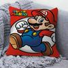Персонализированная наволочка Super M-Mario для детской комнаты, Декор для дикой вечеринки, Наволочка, Подарок на день рождения ребенка, Душ для малыша