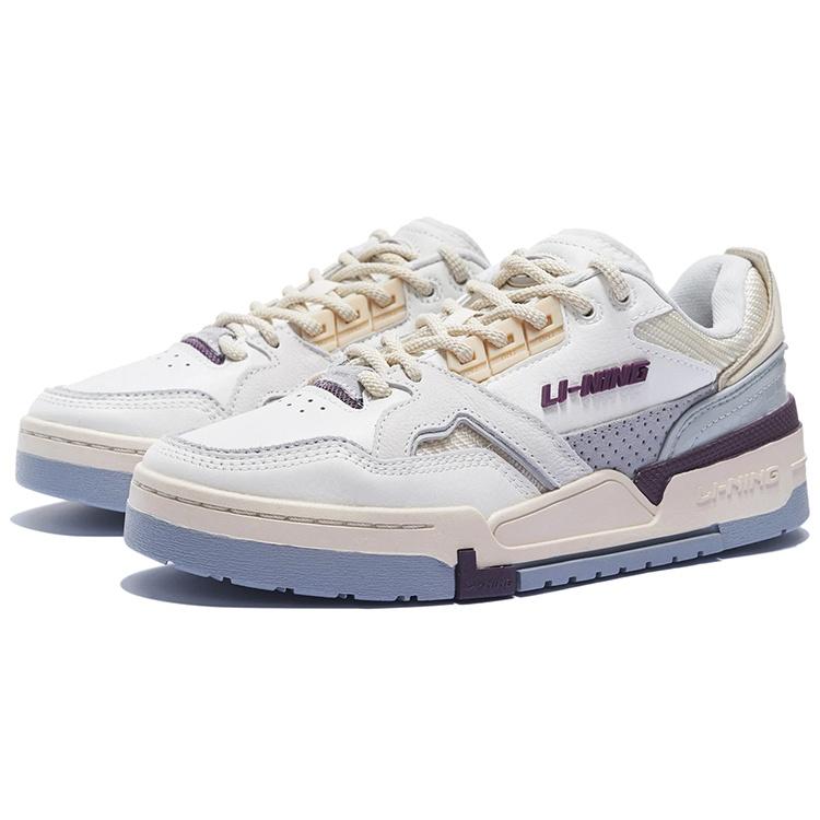 (WMNS) Li-Ning 001 BTC SP 'White Purple' Women's AZGS092-1