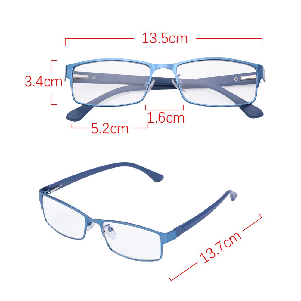 Fashion Classic Business Reading Glasses for Men Titanium Alloy Frame Readers Eyewear Ultra Light Resin Lens Presbyopia Glasses