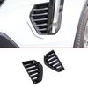 Carbon Fiber Front Fog Lamp Light Frame Cover Trim For Cadillac XT4 2018-