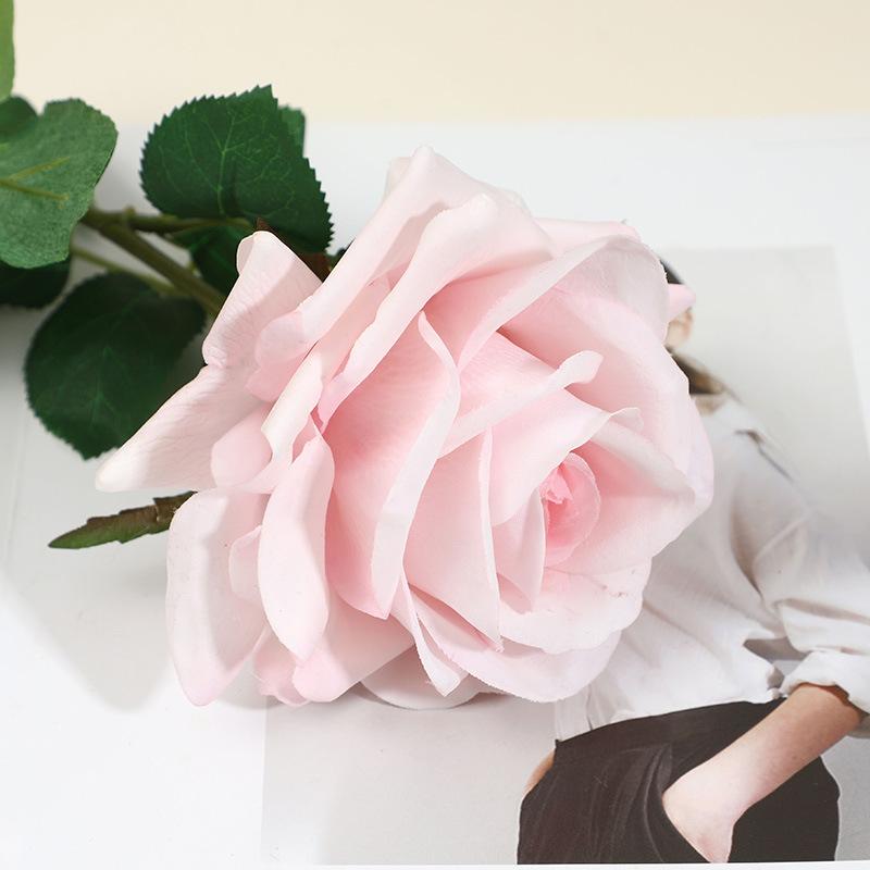 Simulation spring color moisturizing concubine rose, home decoration simulation flower