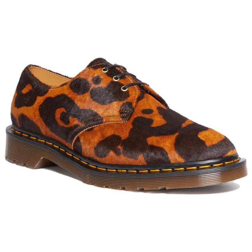 Dr. Martens 1461 Made In England Hair On - Ocelot Unisex Sneakers Brown 30560933