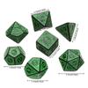 New 7-Die Polyhedral Glitter Game Accessory Dice Set Iidescent
