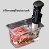Efficient Sous Vide Container 6L Clear Slow Cooking Vessel Easy Monitoring and Precise Temperature Control Water Tank