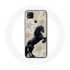 Case - Xiaomi - Redmi 9C - Flexible - Black - Horse Breed