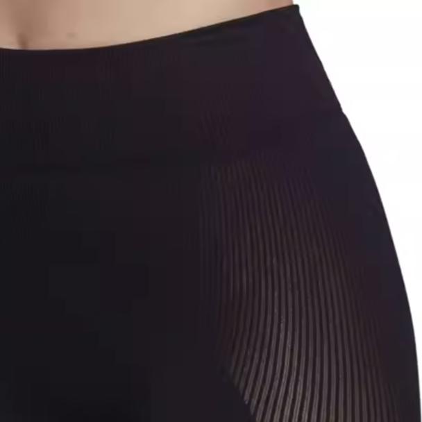 adidas Удобные повседневные женские леггинсы для йоги, черные DY4183