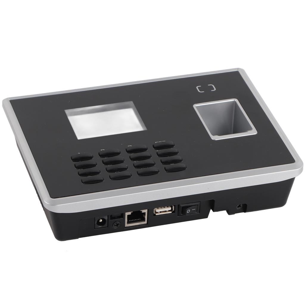 Машина для регистрации посещаемости по отпечаткам пальцев и паролю, цветной экран TFT 2,4 дюйма, регистратор для регистрации сотрудников