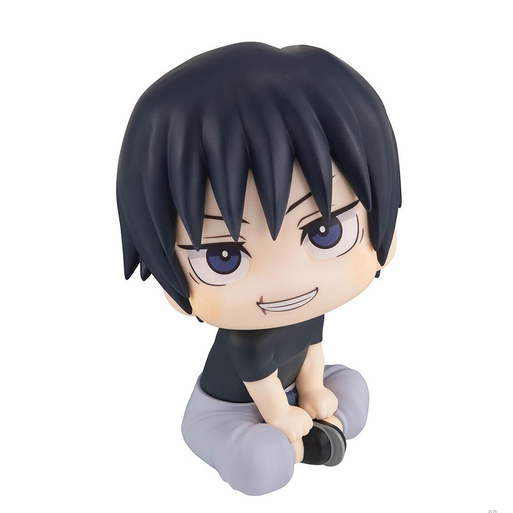 Аниме Фигурки JJK Фушигуро Тодзи Смотрящий Вверх Экшн-фигурки ПВХ Милый Тодзи Фушигуро Игрушки для Детей Коллекционная Модель Подарки 11см