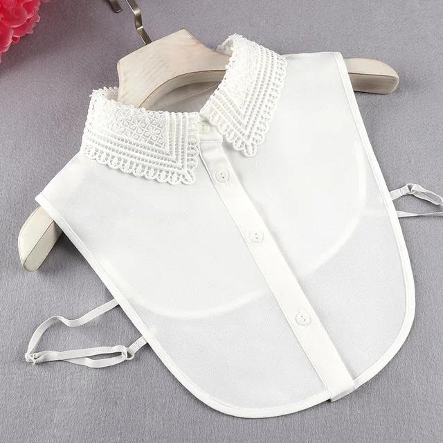 24 Styles Female Chiffon Fake Collar for Women Blouse Shirt False Collar Ladies Lapel Detachable Collar Female Decorative