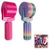 2 Pcs Rhinestone Art Roller 3D Printed Rhinestone Painting Press Roller Easy-Grip Hand Roller DIY Craft Tool for Rhinestone Embroidery