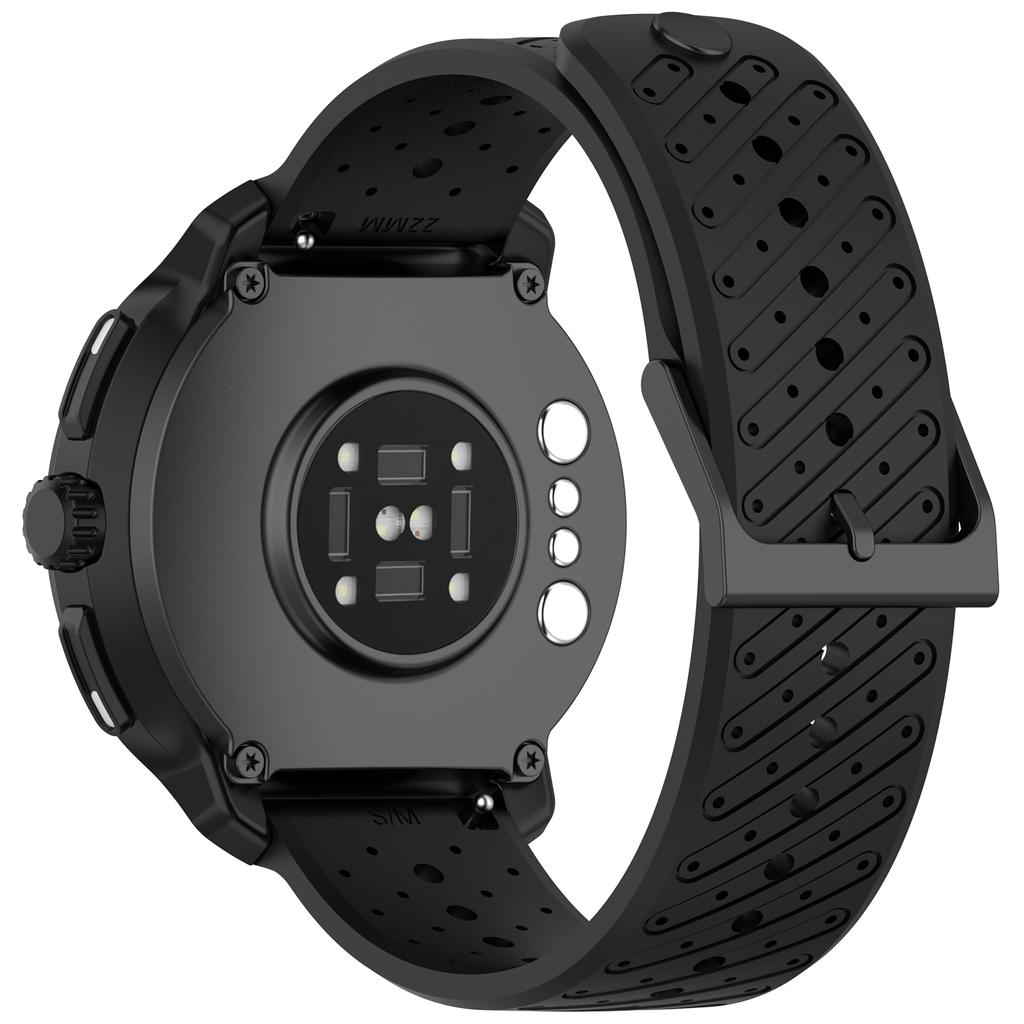 Двухцветный силиконовый ремешок 22 мм для Suunto RACE 2 S/Run/Ocean/Vertical Запасной ремешок для Suunto 5 9 Peak Pro Браслет