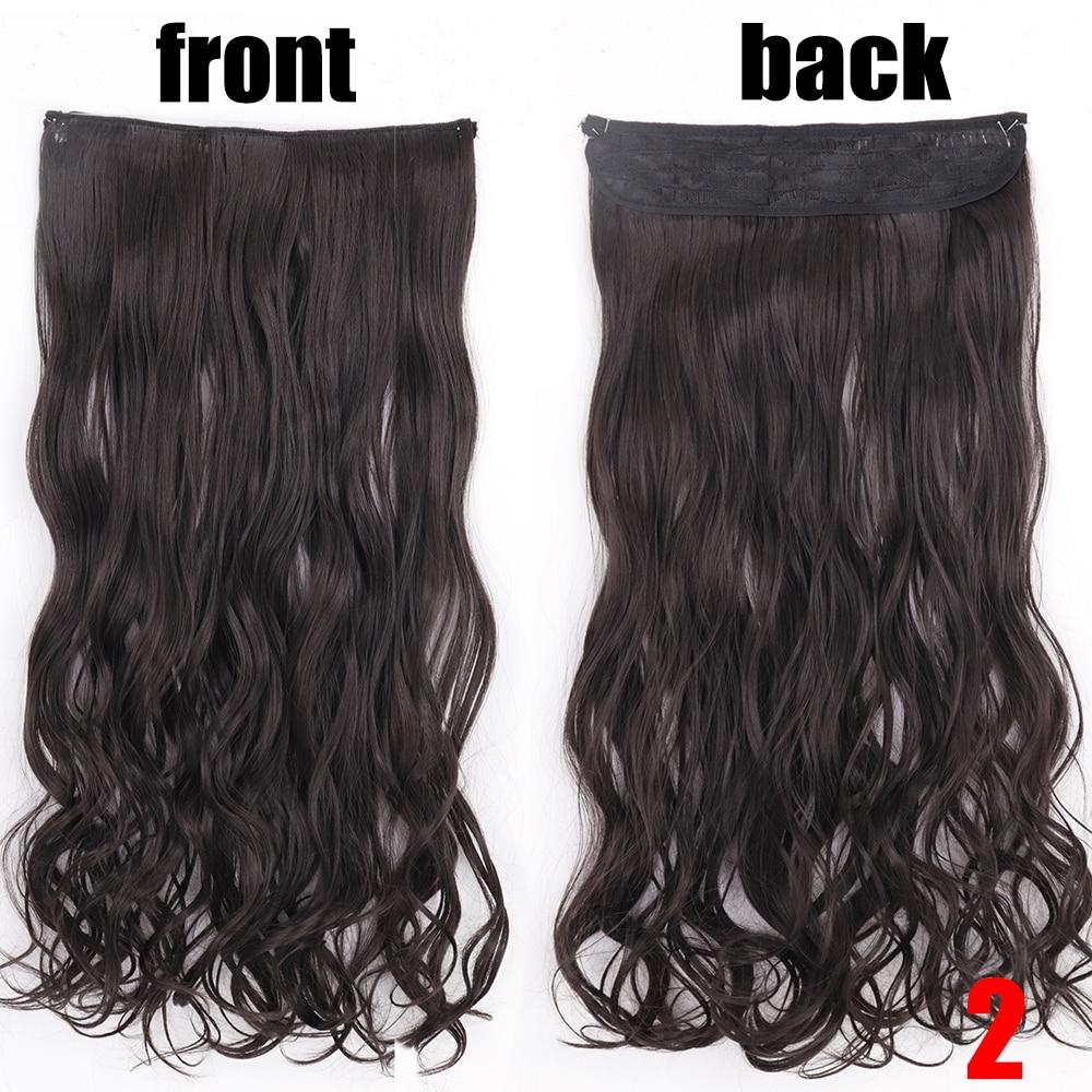 XINRAN 22-дюймовые модные женские волосы для наращивания, устойчивые к высоким температурам, синтетические волны, длинные волосы без клипс, невидимый парик для лески