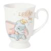 [A3586] - Porcelain Collector Mug 'Dumbo' (dream Big) - 11x9cm