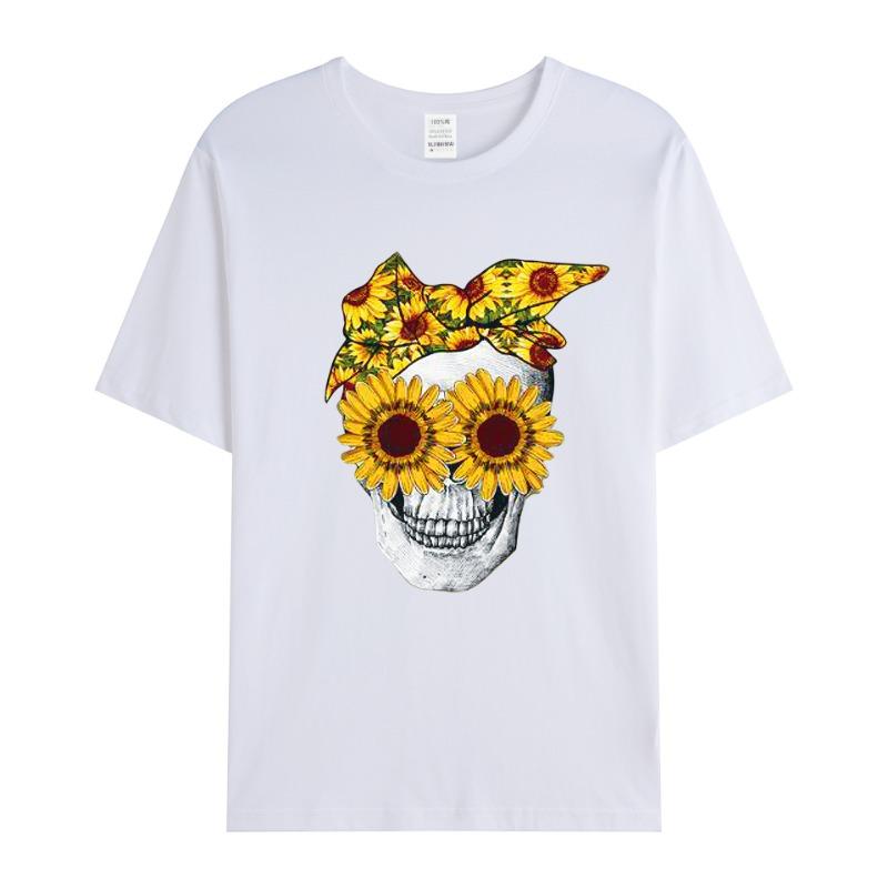 Футболка унисекс, большая серия, принт, круглый вырез, хлопковые свободные футболки с коротким рукавом, унисекс