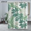 Bathroom Thickened Waterproof Curtain Mildew Proof Shower Curtain Shower Partition Curtain Shower Curtain Bathroom Curtain Free Perforation