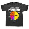 Pickleball Sport Player Funny Summer Graphic Streetwear Dink Responsibly Pickleball Chick Gifts Loose T-shirt Mens Clothing