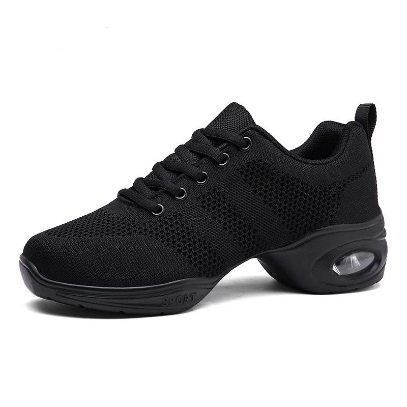 Ladies Sports Feature Soft Outsole Breath Dance Shoes Sneakers for Woman Practice Shoes Modern Dance Jazz Shoes Feminino Zapatos