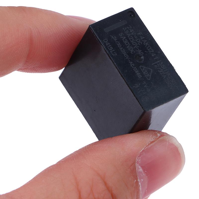 1 шт., 24 В, реле F4Ak024T, 24 В постоянного тока, 5 А, 6 контактов