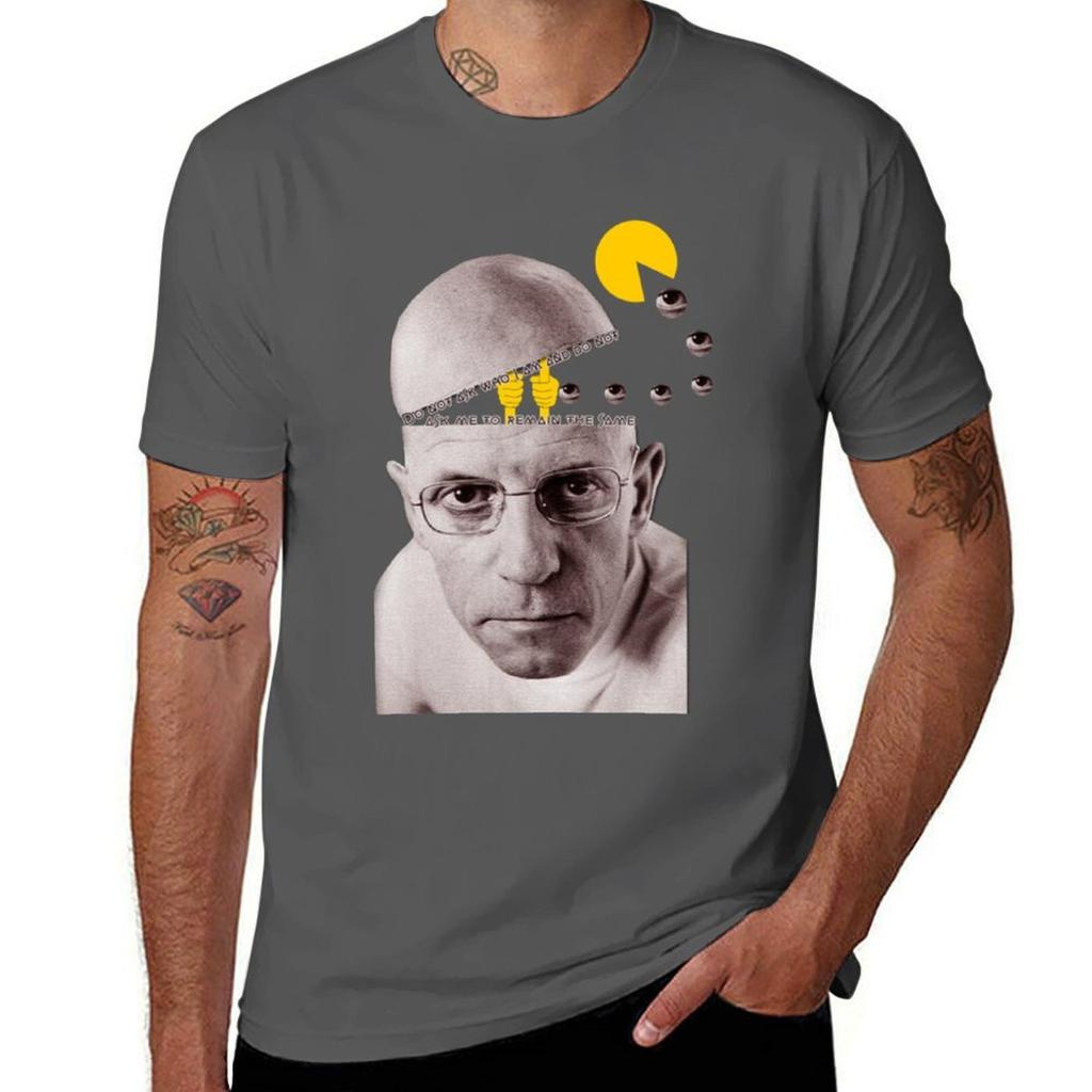 Michel Foucault Tshirt Uv Protection Outdoor Tee Shirt