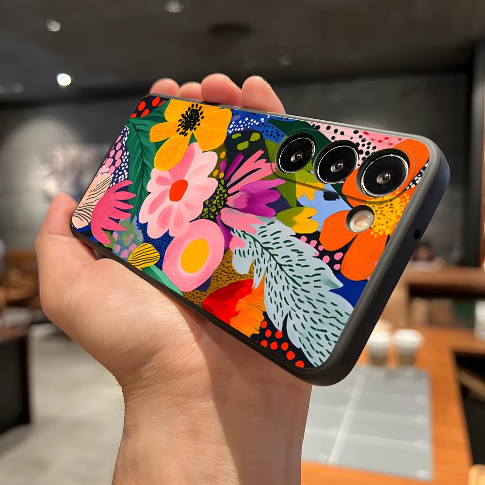 Художественная картина Анри Матисса Чехол для телефона для Samsung A56 A36 A26 A16 A15 A25 A35 A55 A14 A34 A24 A54 Черный Мягкий чехол