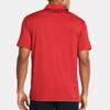 Under Armour Мужская футболка-поло с меланжевым эффектом, красная 1351131-600