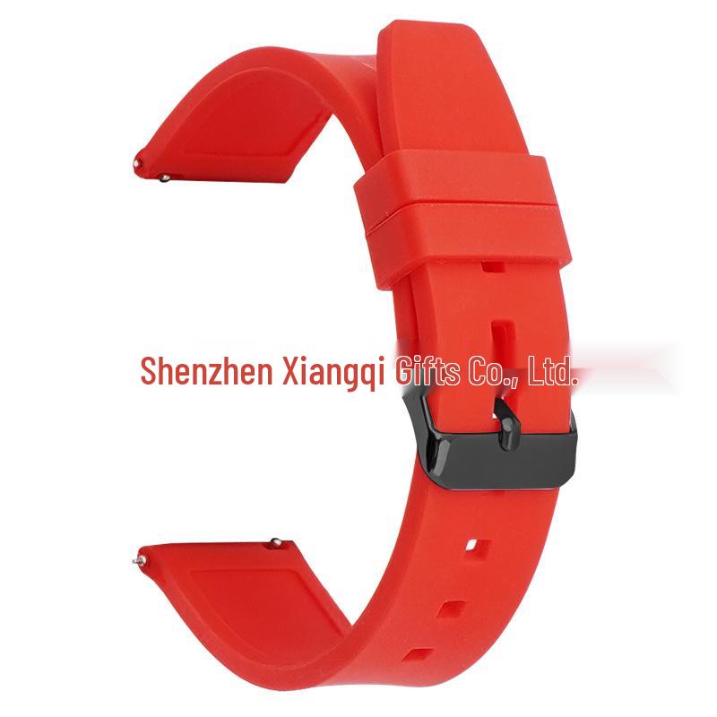 Водонепроницаемый силиконовый ремешок для смарт-часов с быстрой заменой 16-28 мм
