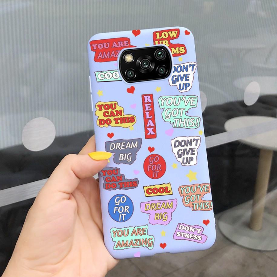 Чехол для Poco X3 Pro Силиконовый Мягкий Задняя крышка телефона Для Xiaomi Poco X3 NFC Популярные Fundas Для Xiomi Mi Poco X3 X 3 X3NFC X3Pro Coque