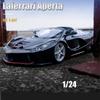 1/24 Laferrari Alloy Open Sports Car Model Diecasts & Toy Vehicles Metal Car Model Simulation Sound and Light Kids Gift