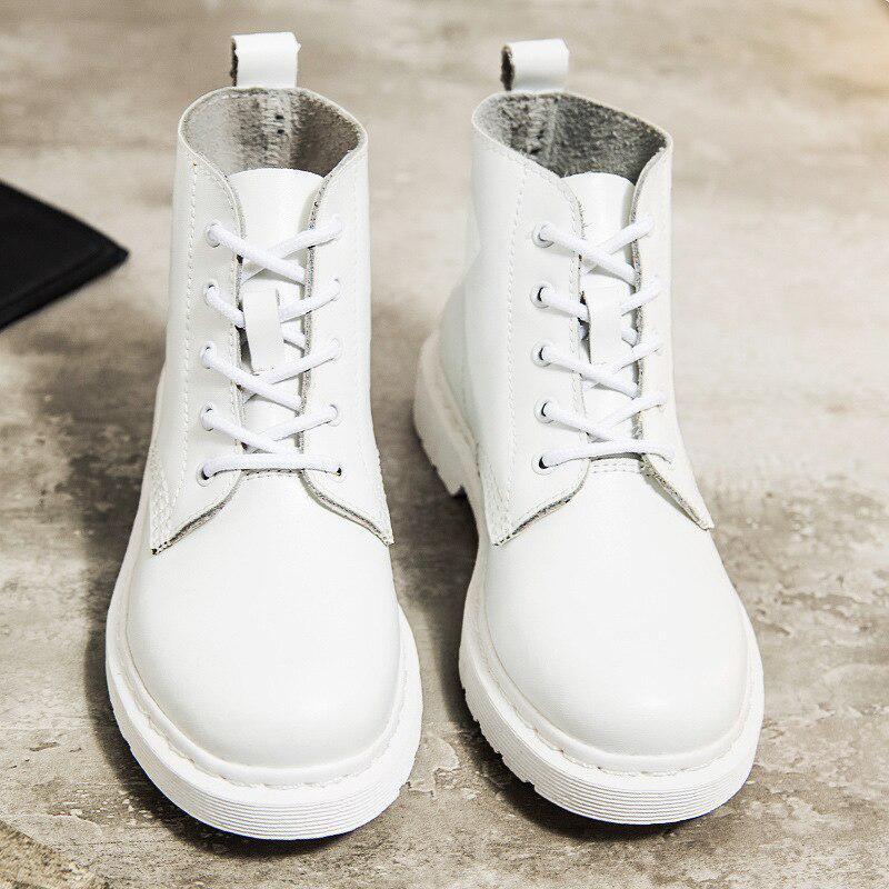 Autumn and Winter Soft Leather Ladies Ankle Boots All-match Ankle Boots